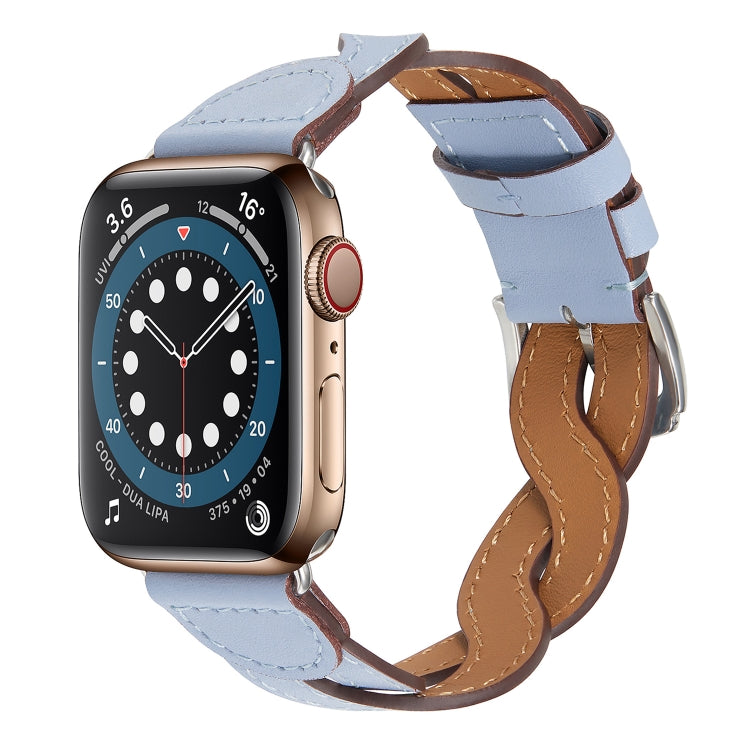 Cinturino intrecciato per Apple Watch Series, 7 41mm / 6&SE&5&4 40mm / 3&2&1 38mm, 7 45mm / 6&SE&5&4 44mm / 3&2&1 42mm