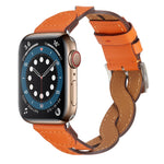 Cinturino intrecciato per Apple Watch Series, 7 41mm / 6&SE&5&4 40mm / 3&2&1 38mm, 7 45mm / 6&SE&5&4 44mm / 3&2&1 42mm