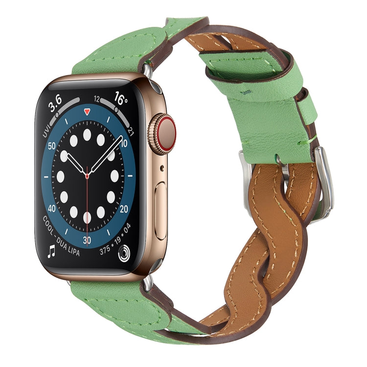 Cinturino intrecciato per Apple Watch Series, 7 41mm / 6&SE&5&4 40mm / 3&2&1 38mm, 7 45mm / 6&SE&5&4 44mm / 3&2&1 42mm