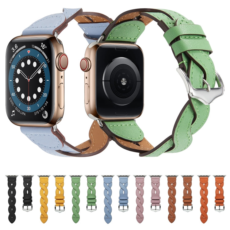Cinturino intrecciato per Apple Watch Series, 7 41mm / 6&SE&5&4 40mm / 3&2&1 38mm, 7 45mm / 6&SE&5&4 44mm / 3&2&1 42mm