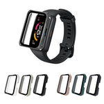 Custodia per orologio in PC + vetro temperato, For Huawei Band 6 Pro / Honor Band 6