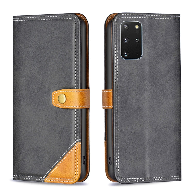 Custodia per telefono in pelle con doppio filo per cucire abbinato, For Samsung Galaxy S20+, For Samsung Galaxy S20 Ultra, For Samsung Galaxy S20 FE, For Samsung Galaxy A03 166mm