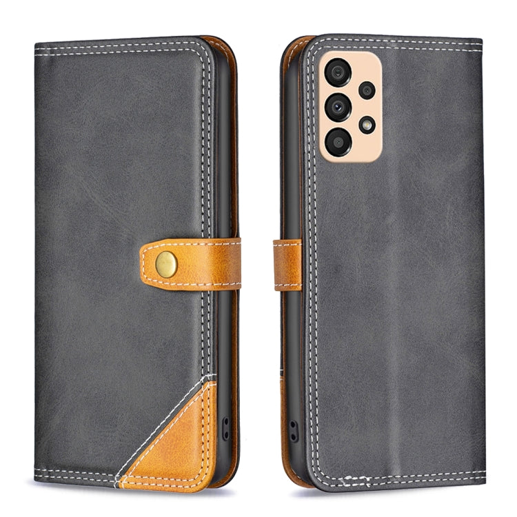 Custodia per telefono in pelle con doppio filo per cucire abbinato, For Samsung Galaxy A32 5G, For Samsung Galaxy A33, For Samsung Galaxy A41, For Samsung Galaxy A42