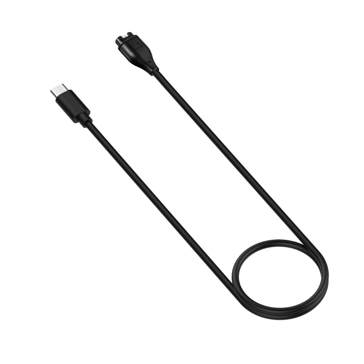 Cavo di ricarica per smartwatch universale di tipo C / USB-C, lunghezza: 1 m, For Garmin Descent G1/Fenix 7/Tactic 7
