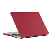 Custodia per laptop abbronzata a doppia faccia con trama a pois, For MacBook Air 13.3 inch A1932/A2179/A2337, For MacBook Pro 13.3 inch A1706/A1708, For MacBook Pro 14.2 inch A2442 2021, For MacBook Pro 16.2 inch A2485 2021