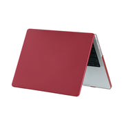 Custodia per laptop abbronzata a doppia faccia con trama a pois, For MacBook Air 13.3 inch A1932/A2179/A2337, For MacBook Pro 13.3 inch A1706/A1708, For MacBook Pro 14.2 inch A2442 2021, For MacBook Pro 16.2 inch A2485 2021