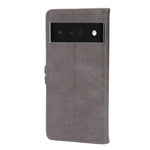 Custodia per telefono in pelle con motivo Happy Cat goffrato, For Google Pixel 6a, For Google Pixel 7 5G, For Google Pixel 7 Pro 5G, For Xiaomi Redmi 10A