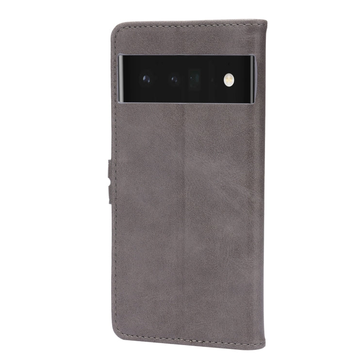 Custodia per telefono in pelle con motivo Happy Cat goffrato, For Google Pixel 6a, For Google Pixel 7 5G, For Google Pixel 7 Pro 5G, For Xiaomi Redmi 10A