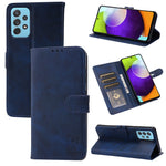 Custodia per telefono in pelle con motivo Happy Cat goffrato, For Xiaomi Redmi Note 11 4G Global/11S, For Xiaomi Redmi Note 11 Pro Global, For Samsung Galaxy A23 4G, For Xiaomi Poco M4 Pro