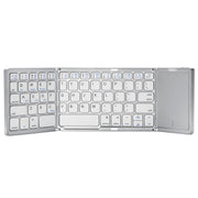 B089T Tastiera pieghevole Bluetooth ricaricabile con touchpad, B089T(Grey), B089T  (Silver), B089T (Black)
