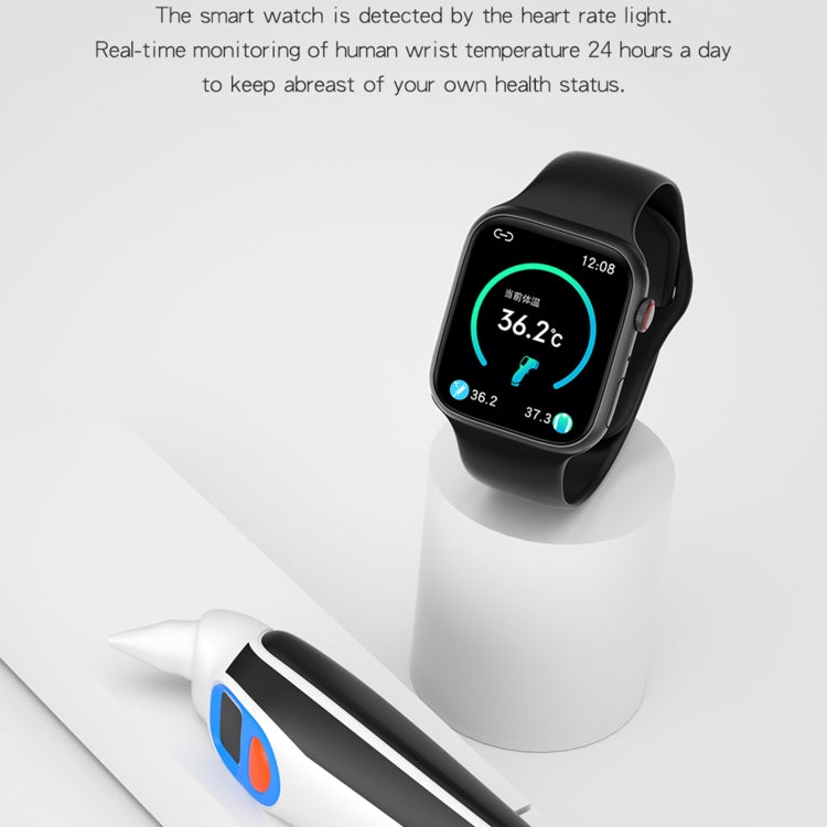 HW22 Pro Smart Watch con schermo HD da 1,75 pollici, supporto quadrante Bluetooth/monitoraggio della temperatura corporea