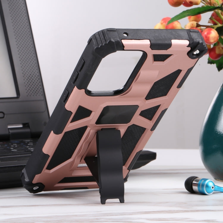 Custodia protettiva magnetica antiurto in TPU + PC con supporto, For Samsung Galaxy A33 5G