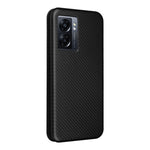 Custodia per telefono in pelle magnetica con trama in fibra di carbonio, For OPPO A57 5G, For OPPO Reno7 4G / F21 Pro 4G, For Samsung Galaxy M33 5G, For Sharp Simple Sumaho 6