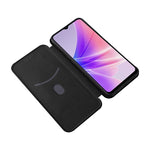 Custodia per telefono in pelle magnetica con trama in fibra di carbonio, For OPPO A57 5G, For OPPO Reno7 4G / F21 Pro 4G, For Samsung Galaxy M33 5G, For Sharp Simple Sumaho 6
