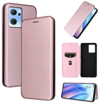 Custodia per telefono in pelle magnetica con trama in fibra di carbonio, For OPPO A57 5G, For OPPO Reno7 4G / F21 Pro 4G, For Samsung Galaxy M33 5G, For Sharp Simple Sumaho 6