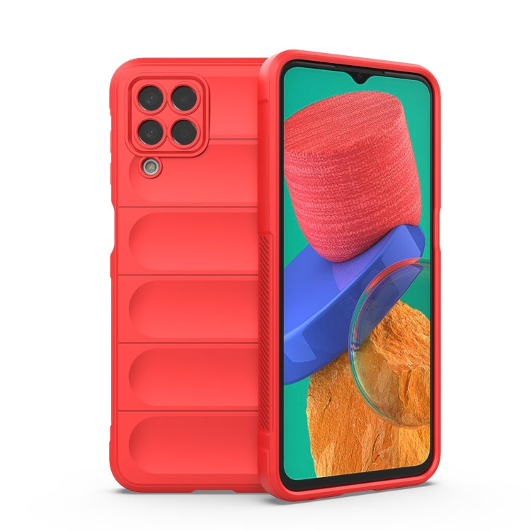 Magic Shield TPU + custodia per telefono in flanella, For Samsung Galaxy M33 5G