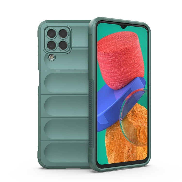 Magic Shield TPU + custodia per telefono in flanella, For Samsung Galaxy M33 5G
