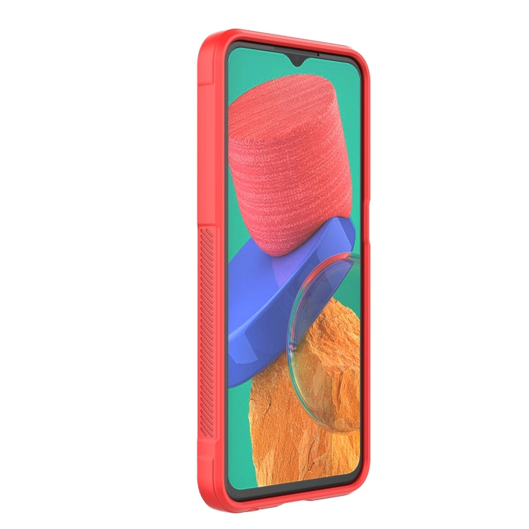 Magic Shield TPU + custodia per telefono in flanella, For Samsung Galaxy M33 5G