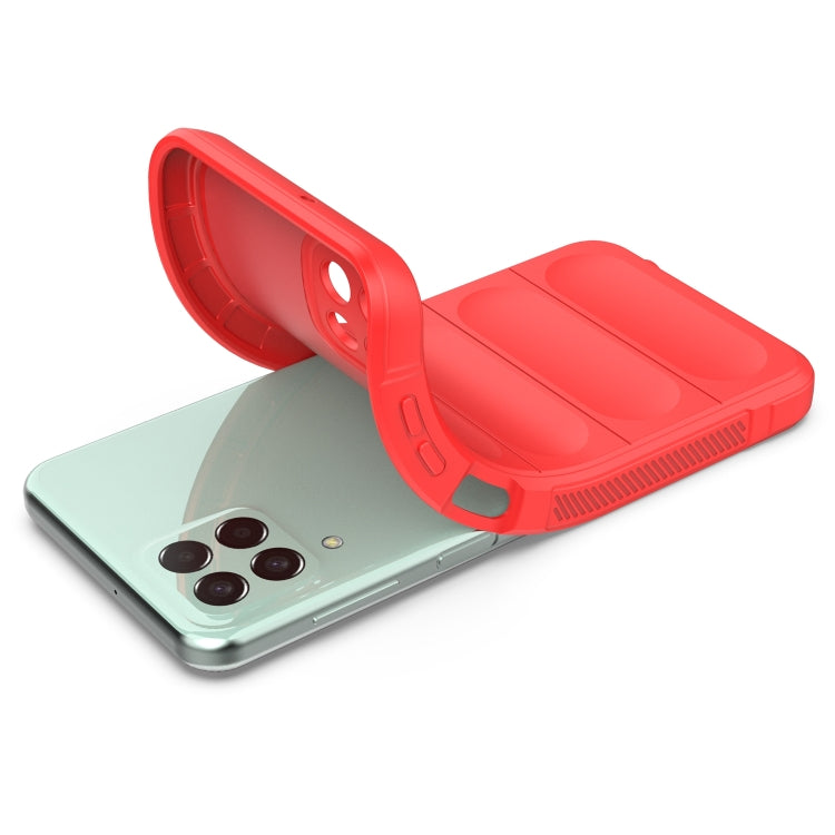 Magic Shield TPU + custodia per telefono in flanella, For Samsung Galaxy M33 5G
