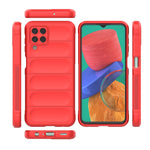 Magic Shield TPU + custodia per telefono in flanella, For Samsung Galaxy M33 5G