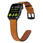 Cinturino in pelle retrò per Apple Watch Series, 7 41mm / 6&SE&5&4 40mm / 3&2&1 38mm, 7 45mm / 6&SE&5&4 44mm / 3&2&1 42mm