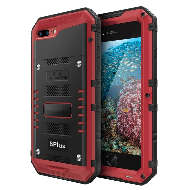 Custodia metallo e silicone con protezione schermo per iPhone