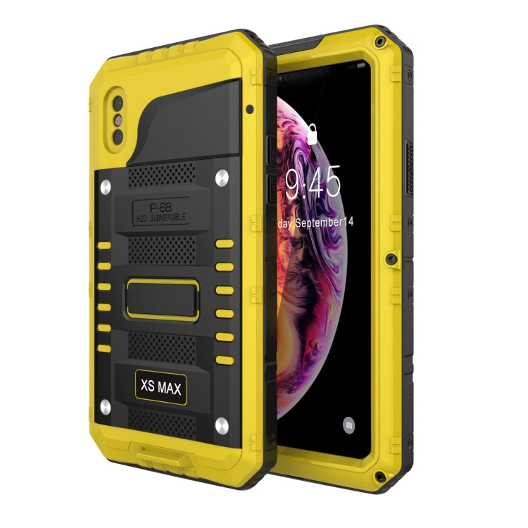 Custodia metallo e silicone con protezione schermo per iPhone