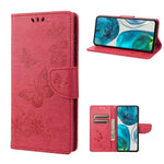Custodia per cellulare in pelle flip orizzontale goffrata farfalla, For Motorola Moto G52, For Sony Xperia 10 IV, For Samsung Galaxy M53 5G