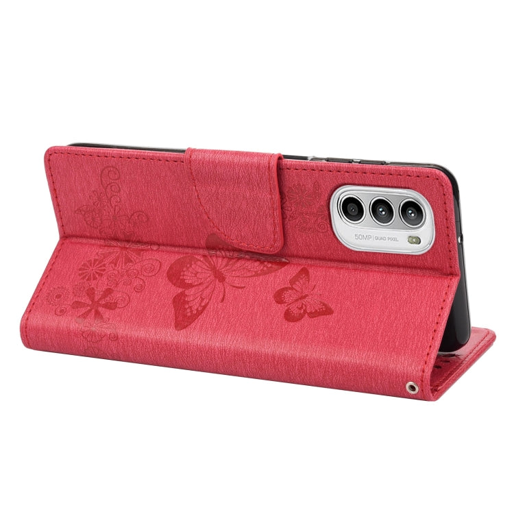 Custodia per cellulare in pelle flip orizzontale goffrata farfalla, For Motorola Moto G52, For Sony Xperia 10 IV, For Samsung Galaxy M53 5G