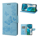Custodia per cellulare in pelle flip orizzontale goffrata farfalla, For Motorola Moto G52, For Sony Xperia 10 IV, For Samsung Galaxy M53 5G