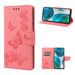 Custodia per cellulare in pelle flip orizzontale goffrata farfalla, For Motorola Moto G52, For Sony Xperia 10 IV, For Samsung Galaxy M53 5G