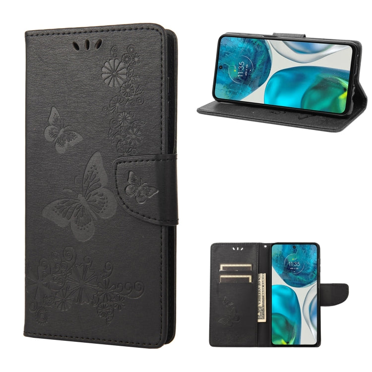 Custodia per cellulare in pelle flip orizzontale goffrata farfalla, For Motorola Moto G52, For Sony Xperia 10 IV, For Samsung Galaxy M53 5G