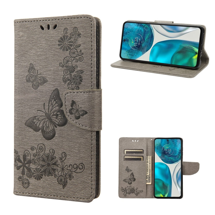 Custodia per cellulare in pelle flip orizzontale goffrata farfalla, For Motorola Moto G52, For Sony Xperia 10 IV, For Samsung Galaxy M53 5G