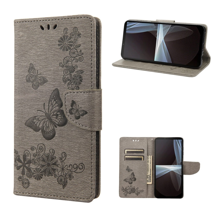 Custodia per cellulare in pelle flip orizzontale goffrata farfalla, For Motorola Moto G52, For Sony Xperia 10 IV, For Samsung Galaxy M53 5G