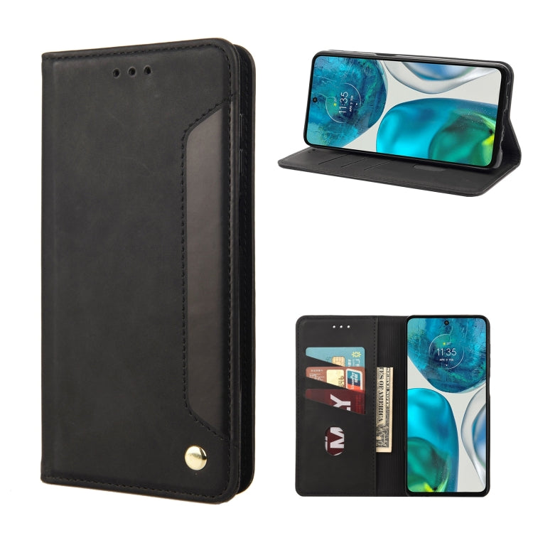 Custodia per telefono in pelle con giunture al tatto, For Motorola Moto G52, For Sony Xperia 10 IV, For Samsung Galaxy M53 5G