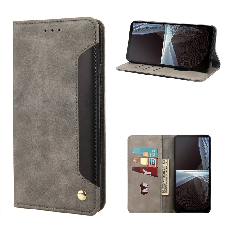 Custodia per telefono in pelle con giunture al tatto, For Motorola Moto G52, For Sony Xperia 10 IV, For Samsung Galaxy M53 5G