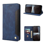 Custodia per telefono in pelle con giunture al tatto, For Motorola Moto G52, For Sony Xperia 10 IV, For Samsung Galaxy M53 5G
