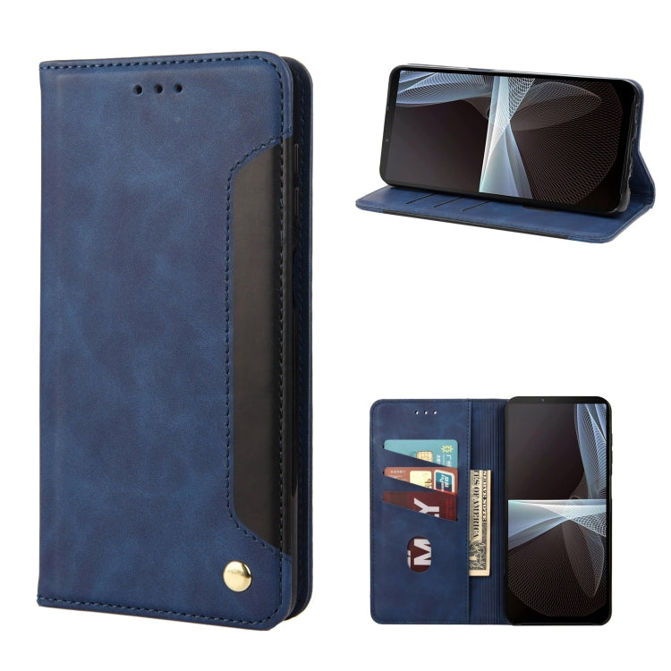 Custodia per telefono in pelle con giunture al tatto, For Motorola Moto G52, For Sony Xperia 10 IV, For Samsung Galaxy M53 5G