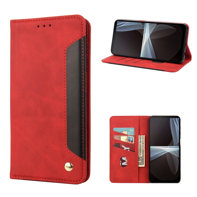 Custodia per telefono in pelle con giunture al tatto, For Motorola Moto G52, For Sony Xperia 10 IV, For Samsung Galaxy M53 5G