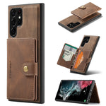 Custodia per telefono staccabile magnetica retrò JEEHOOD, For Google Pixel 6A, For Samsung Galaxy S22 Ultra