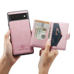 Custodia per telefono staccabile magnetica retrò JEEHOOD, For Google Pixel 6A, For Samsung Galaxy S22 Ultra