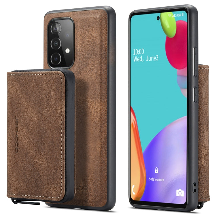 JEEHOOD Custodia in pelle per telefono a conchiglia orizzontale con cerniera magnetica, For Samsung Galaxy A33 5G