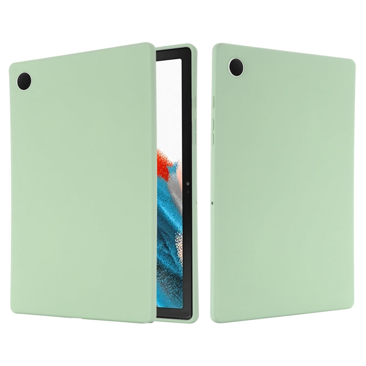 Custodia per tablet antiurto in silicone liquido tinta unita, For Samsung Galaxy Tab A7 Lite, For Samsung Galaxy Tab A8 10.5 2021, For Samsung Galaxy Tab A7 2020, For Samsung Galaxy Tab A 8.0&S Pen 2019, For Samsung Galaxy Tab S6 Lite