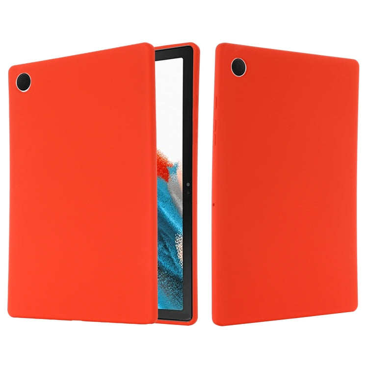 Custodia per tablet antiurto in silicone liquido tinta unita, For Samsung Galaxy Tab A7 Lite, For Samsung Galaxy Tab A8 10.5 2021, For Samsung Galaxy Tab A7 2020, For Samsung Galaxy Tab A 8.0&S Pen 2019, For Samsung Galaxy Tab S6 Lite