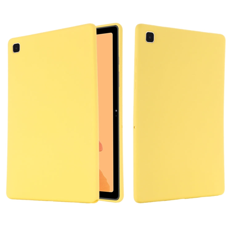 Custodia per tablet antiurto in silicone liquido tinta unita, For Samsung Galaxy Tab A7 Lite, For Samsung Galaxy Tab A8 10.5 2021, For Samsung Galaxy Tab A7 2020, For Samsung Galaxy Tab A 8.0&S Pen 2019, For Samsung Galaxy Tab S6 Lite