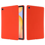 Custodia per tablet antiurto in silicone liquido tinta unita, For Samsung Galaxy Tab A7 Lite, For Samsung Galaxy Tab A8 10.5 2021, For Samsung Galaxy Tab A7 2020, For Samsung Galaxy Tab A 8.0&S Pen 2019, For Samsung Galaxy Tab S6 Lite