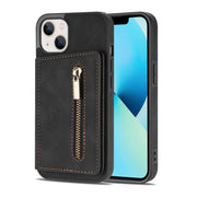 Custodia per telefono con porta carte di credito con cerniera, For iPhone 13 mini, For iPhone 13, For iPhone 13 Pro, For iPhone 13 Pro Max
