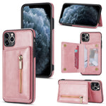 Custodia portafoglio con cerniera per iPhone XR