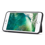 Custodia per telefono con porta carte di credito con cerniera, For iPhone SE 2022 / 2020 / 8 / 7, For iPhone 8 Plus / 7 Plus, For iPhone 12 Pro, For iPhone 12 mini