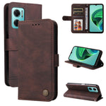 Custodia per telefono in pelle con bottone in metallo con albero della vita Skin Feel, For Xiaomi Redmi Note 11E / 10 Prime+ 5G, For Honor 50 Pro / Huawei nova 9 Pro, For Infinix Note 11, For OPPO Realme GT Neo3